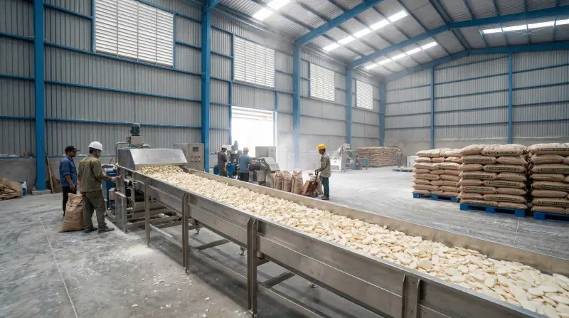 Cassava, manioc, production